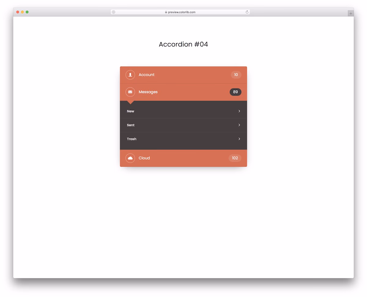 Bootstrap Accordion V08