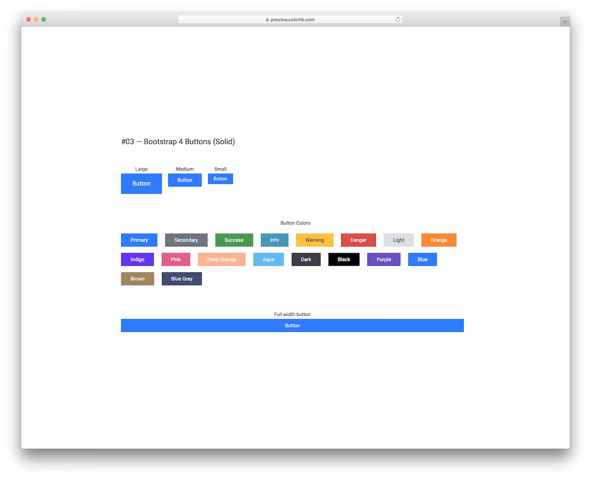 Bootstrap Buttons V03