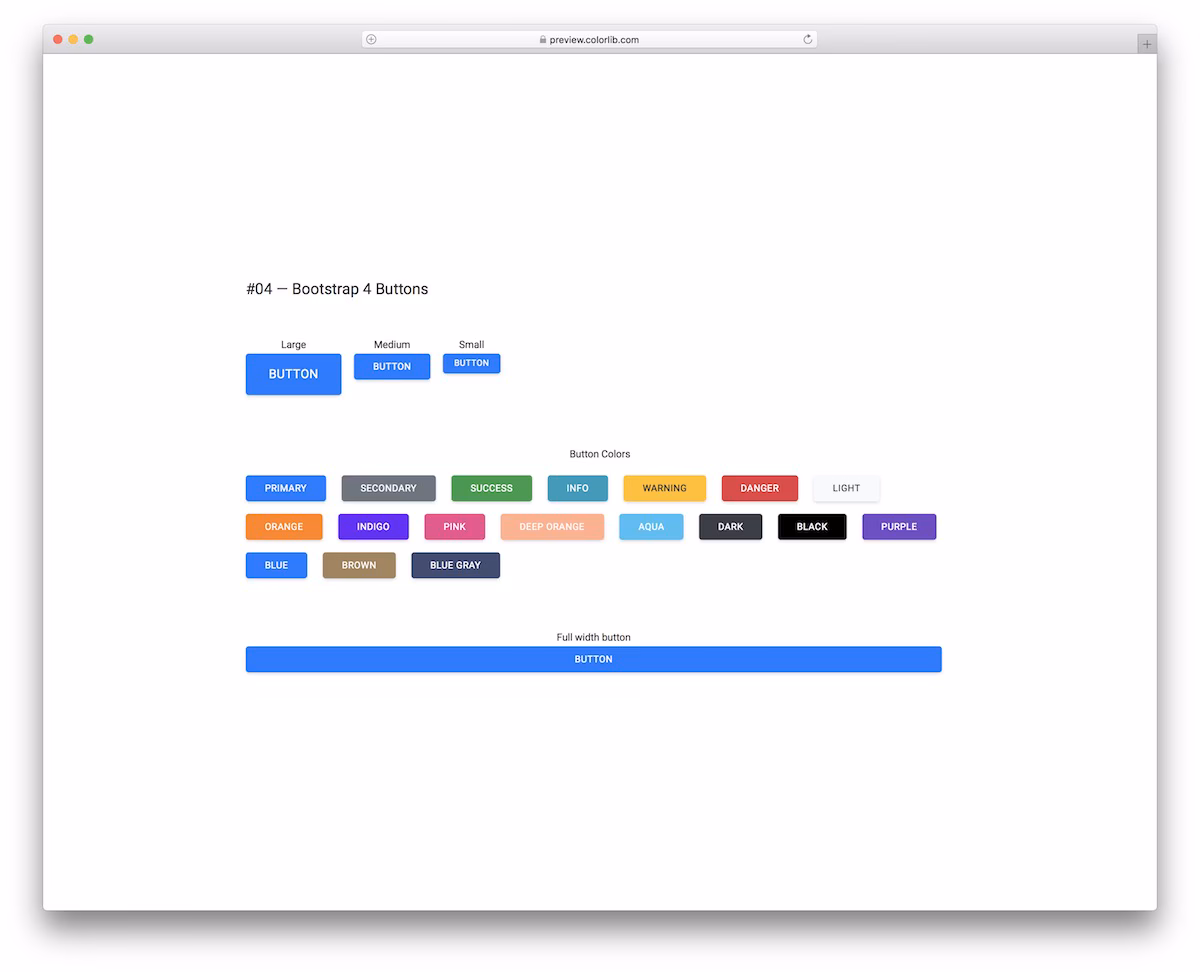 Bootstrap Buttons V04