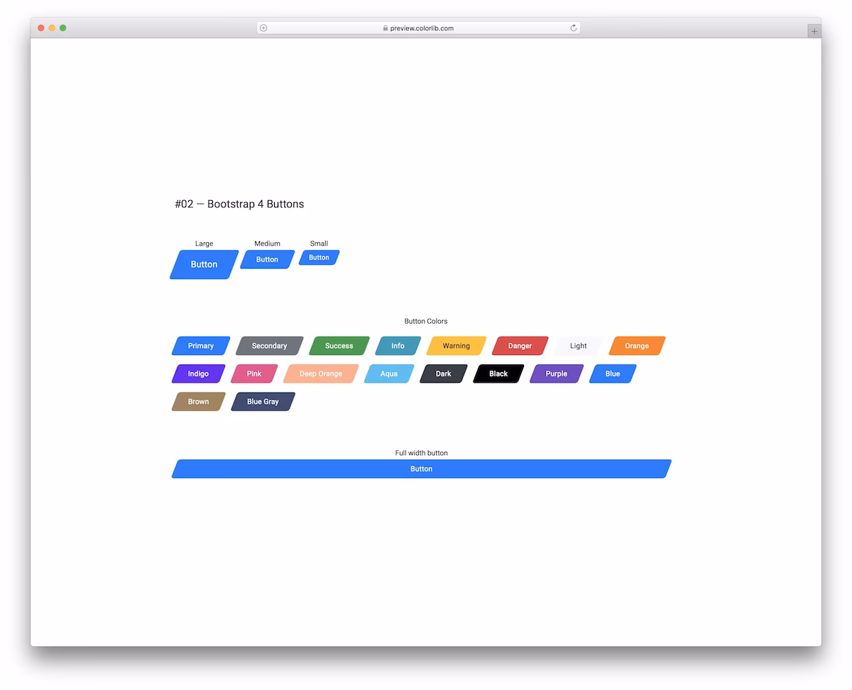Bootstrap Buttons V05