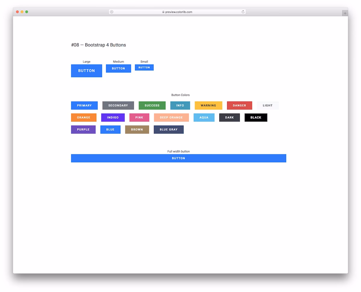 Bootstrap Buttons V08