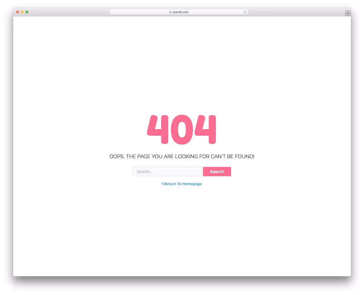 Colorlib Error 404 V7