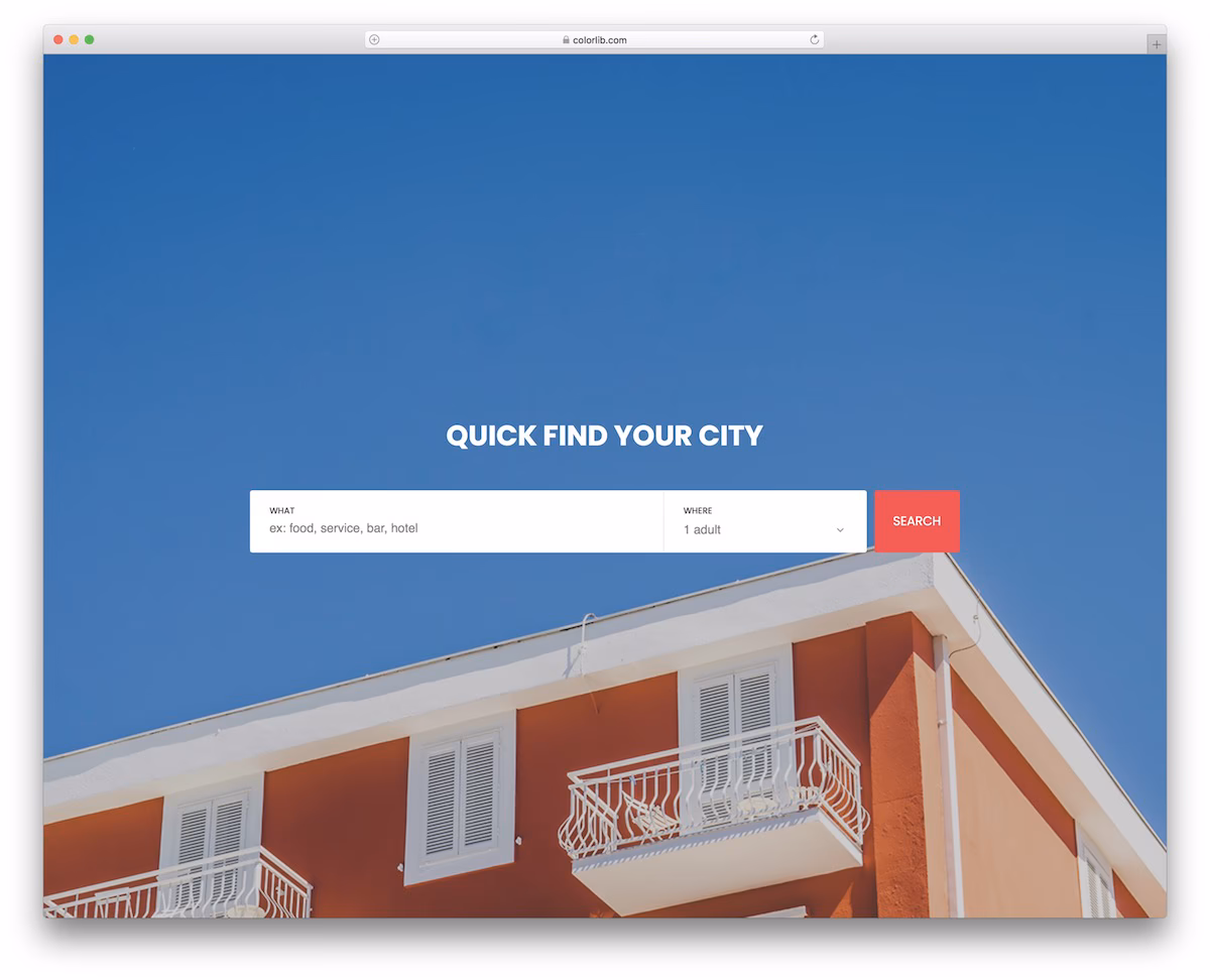 Colorlib Search Form V13