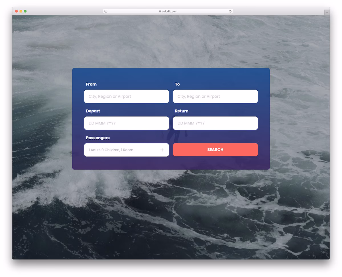Colorlib Search Form V20