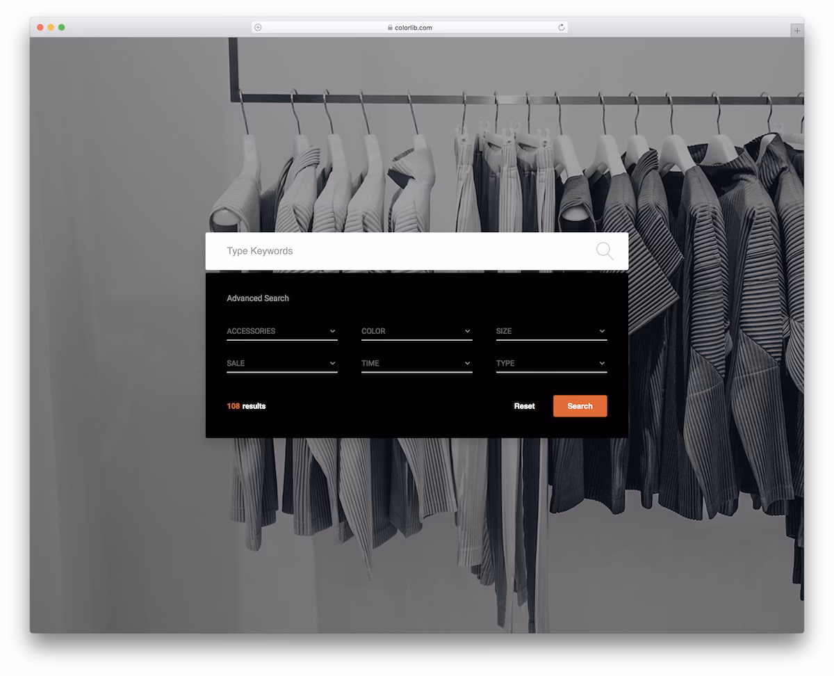 Colorlib Search Form V8