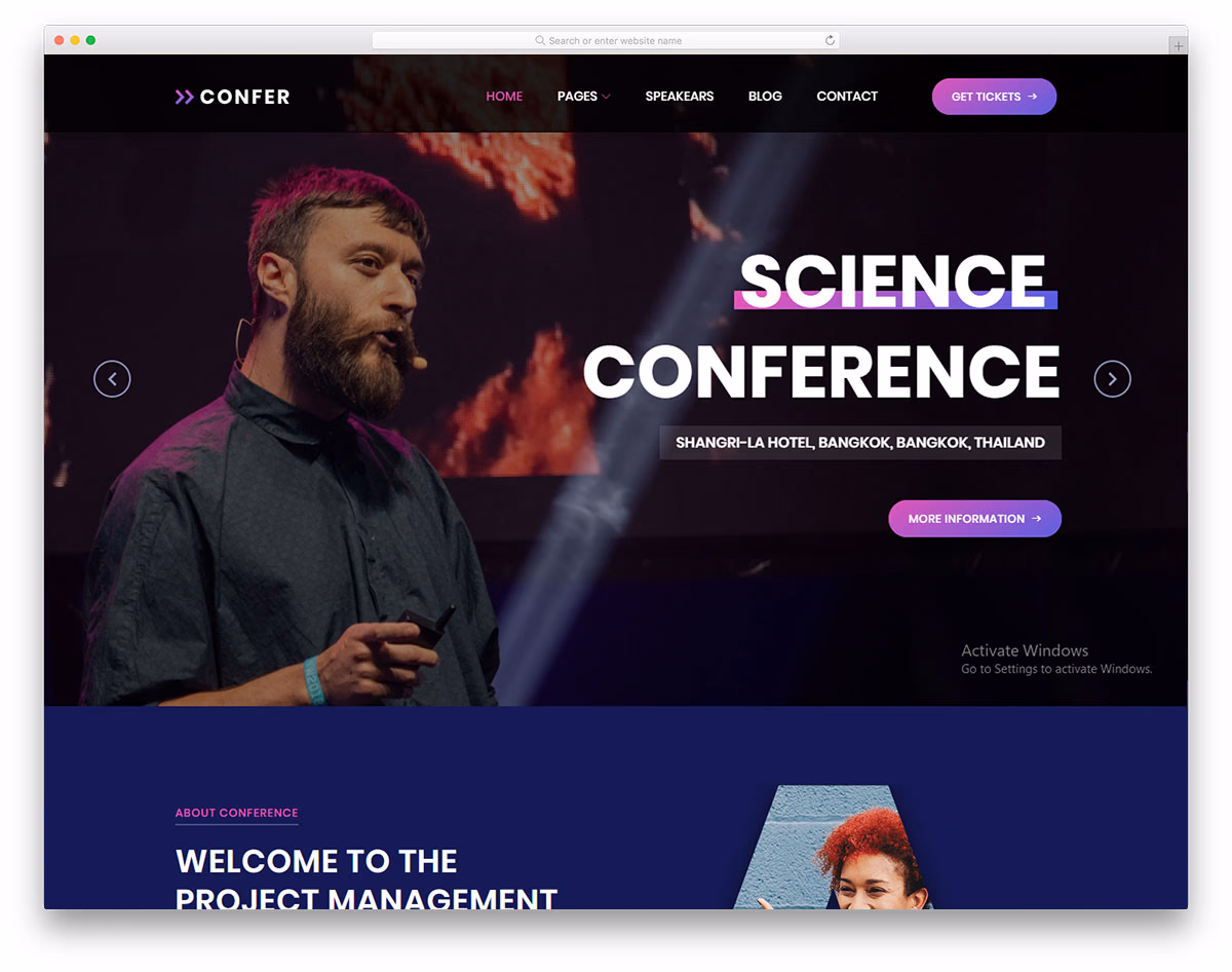 Confer