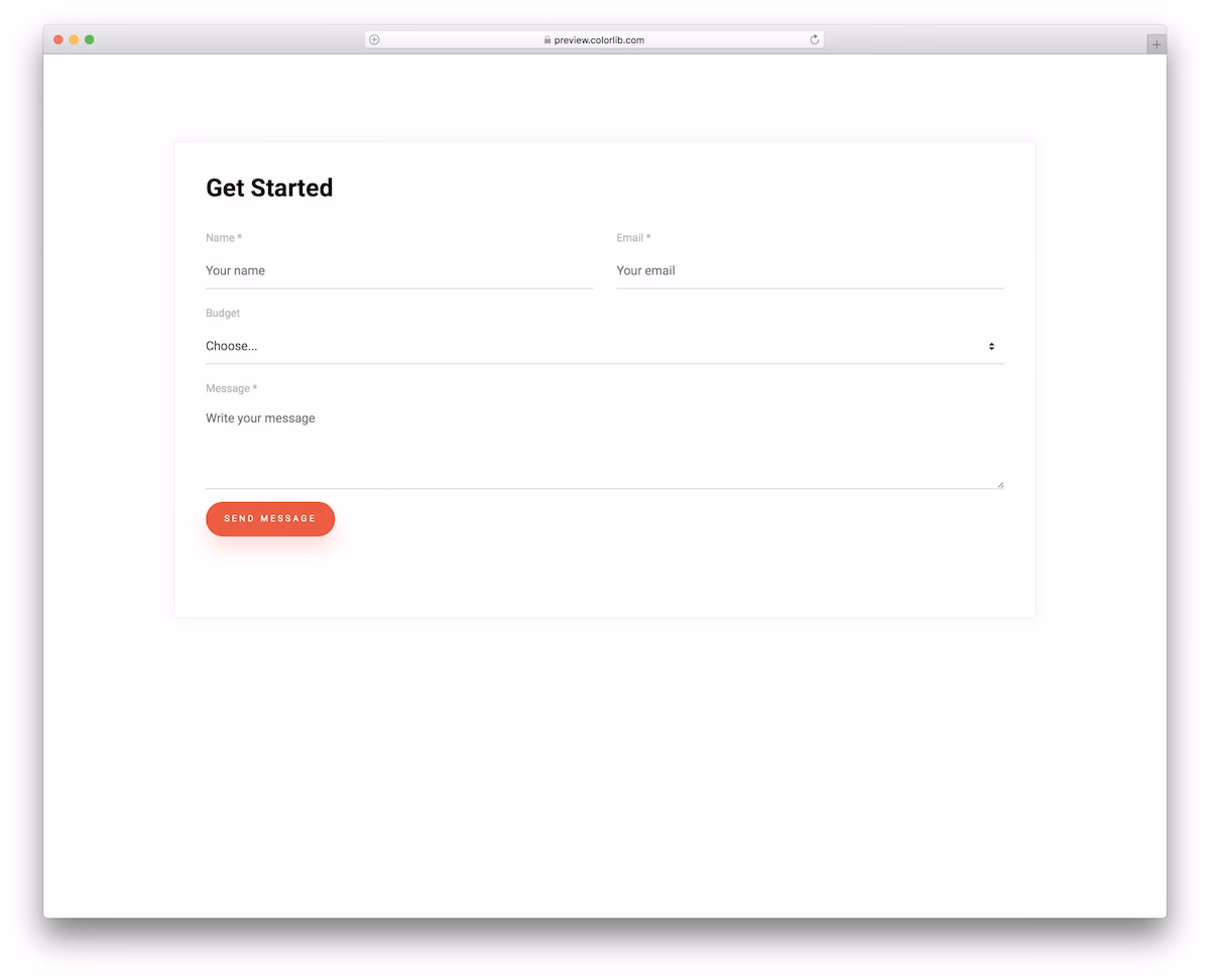 Contact Form V19