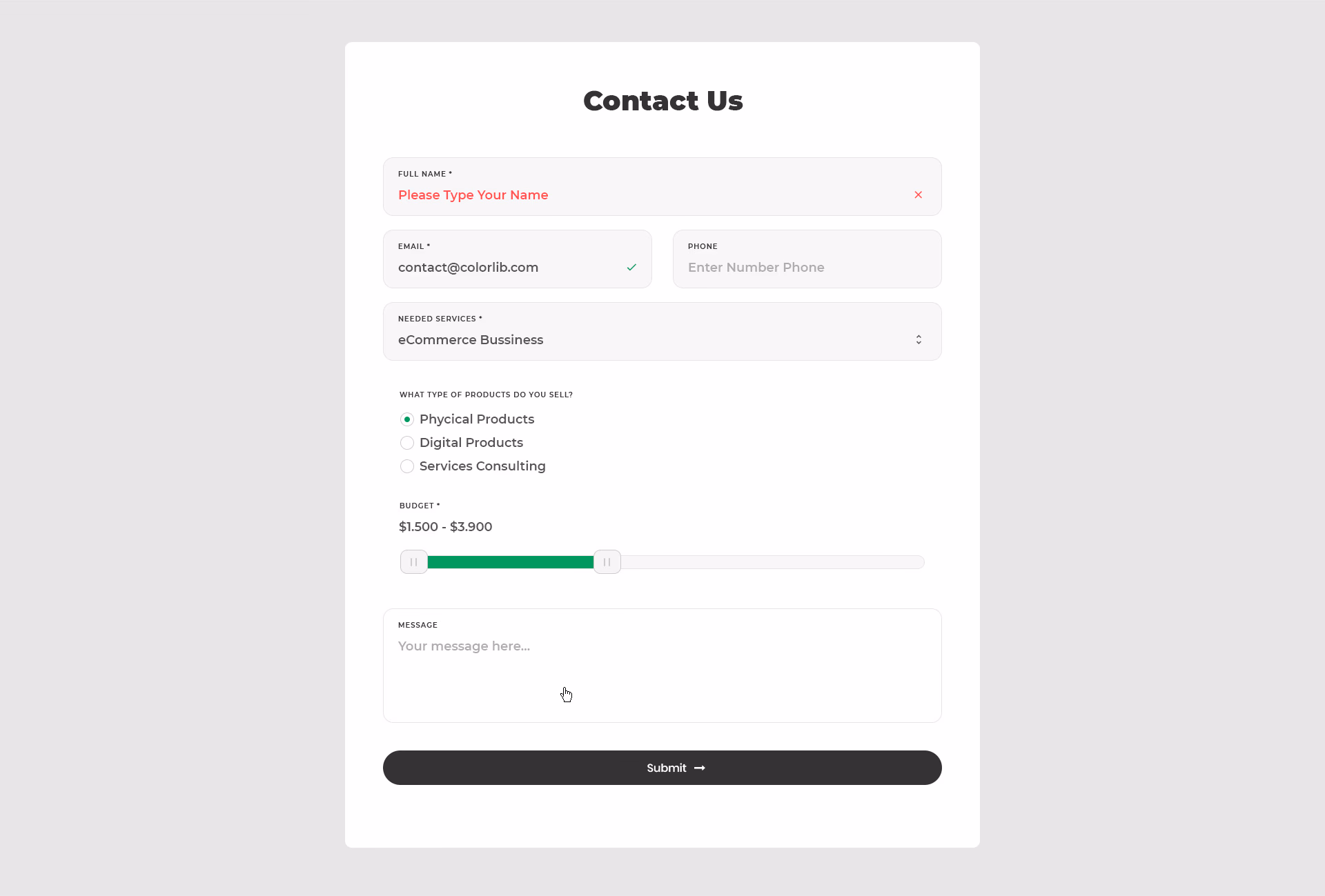 Contact Form v5