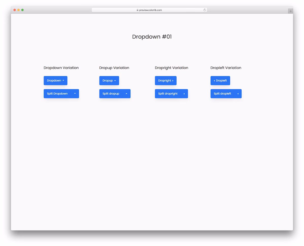 Dropdown V01