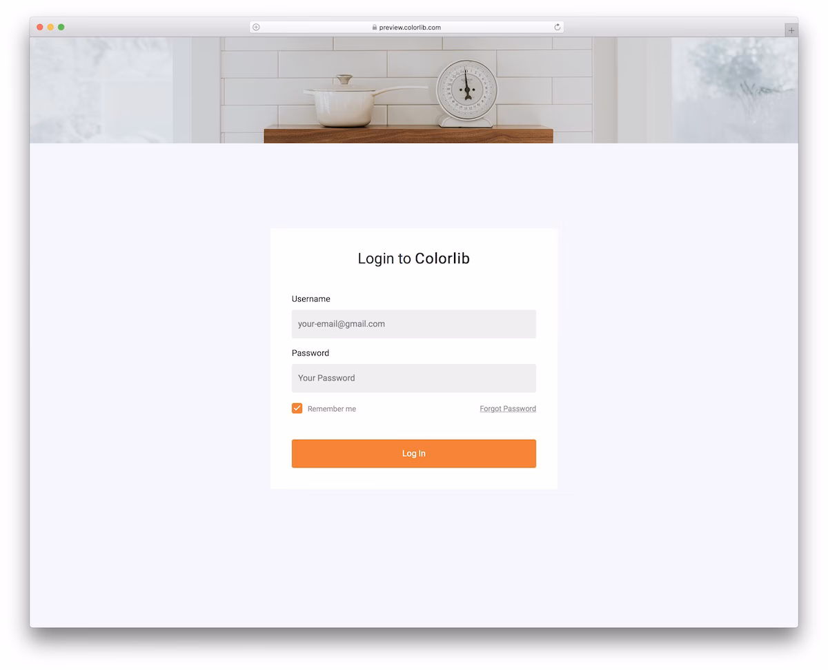 Login Form V03