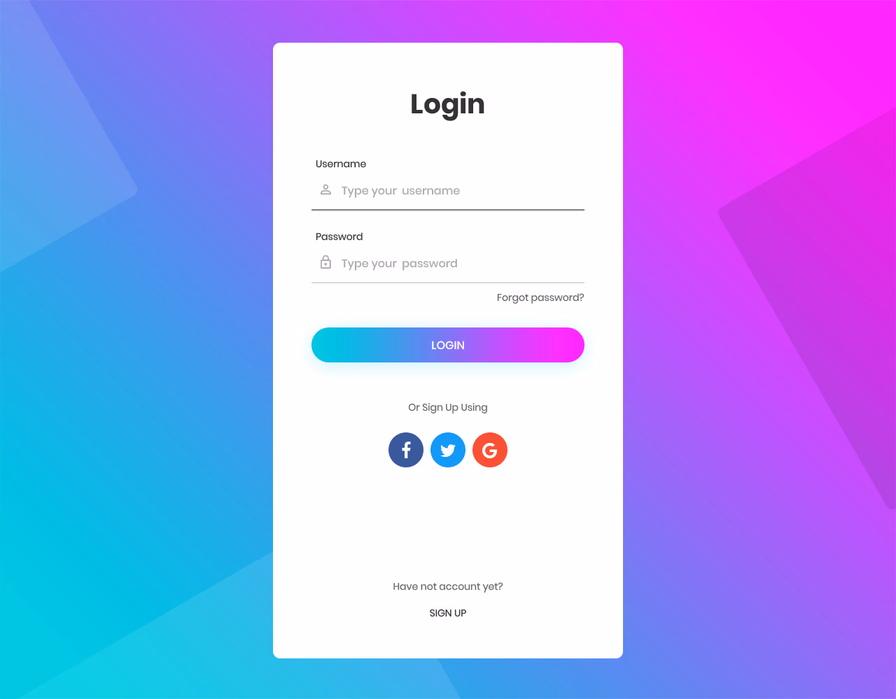 Login Form 4 by Colorlib