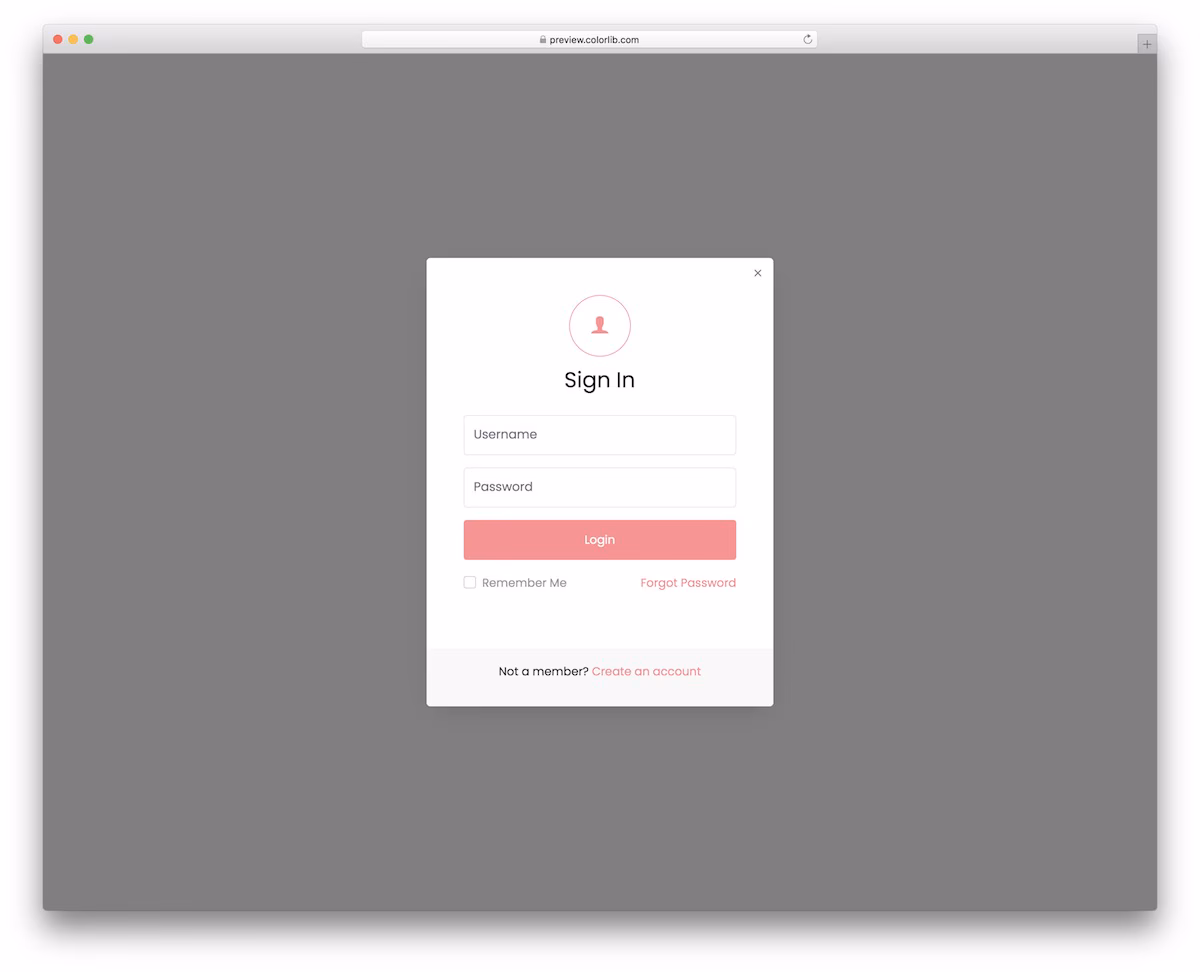 Modal V01