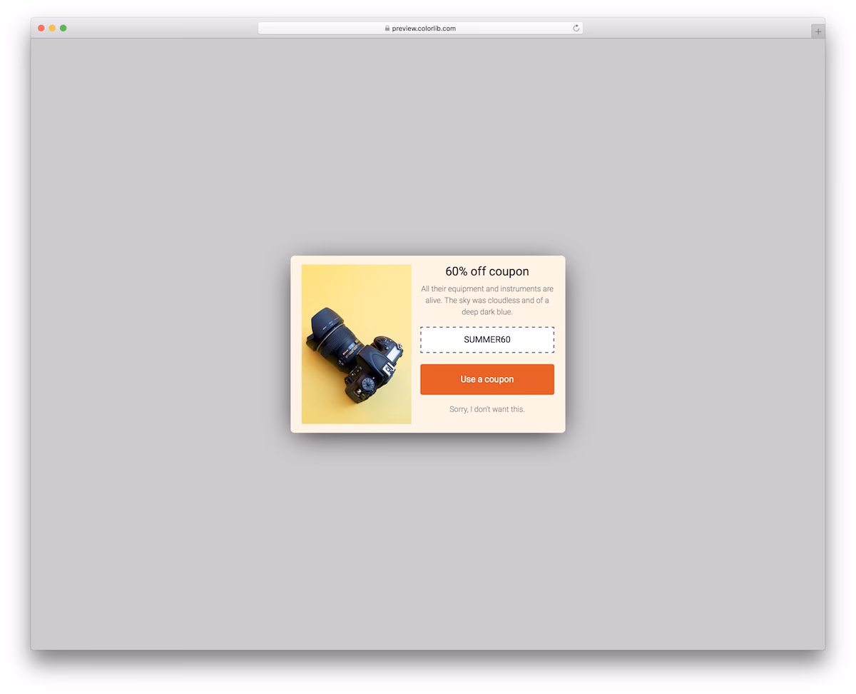 Modal V14
