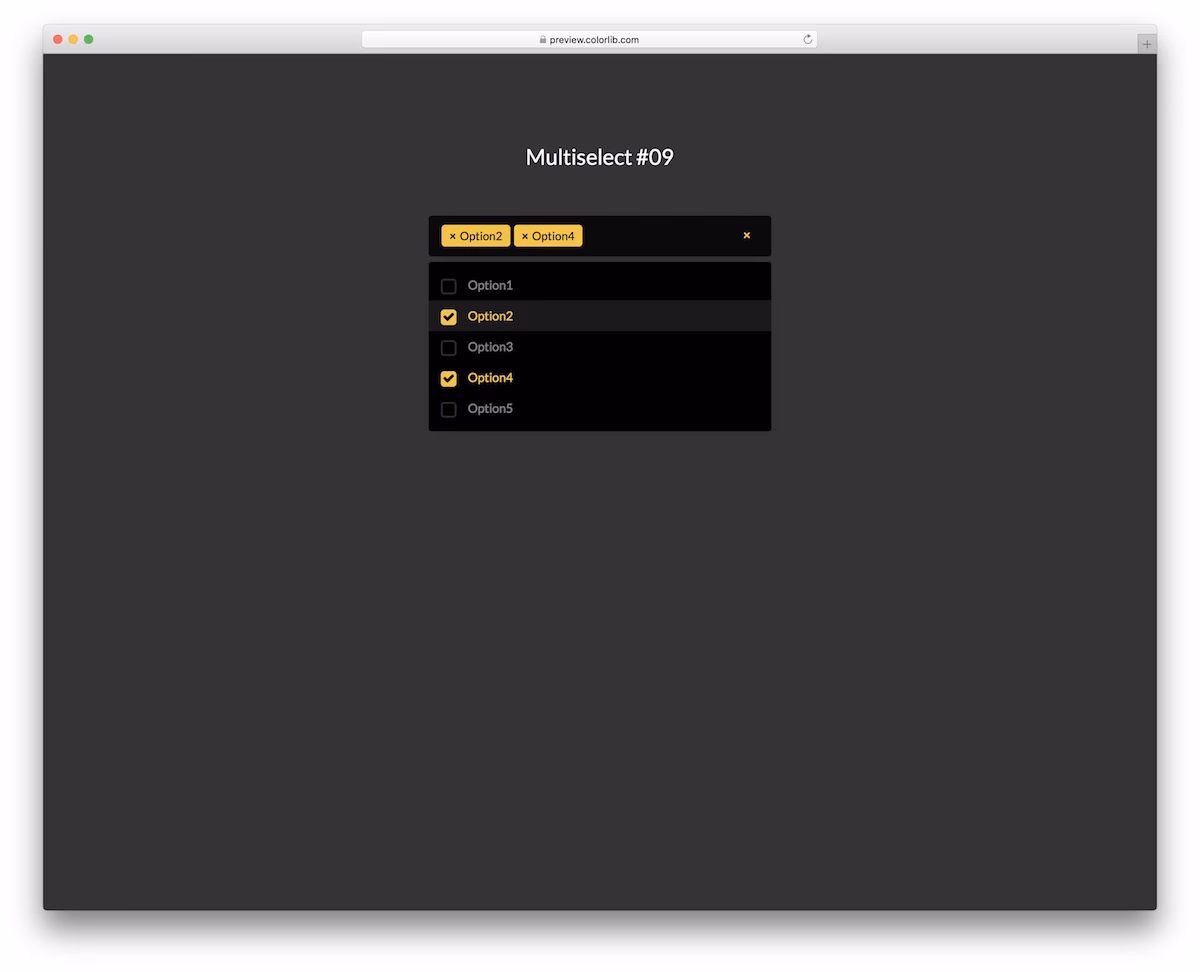Multiselect V09