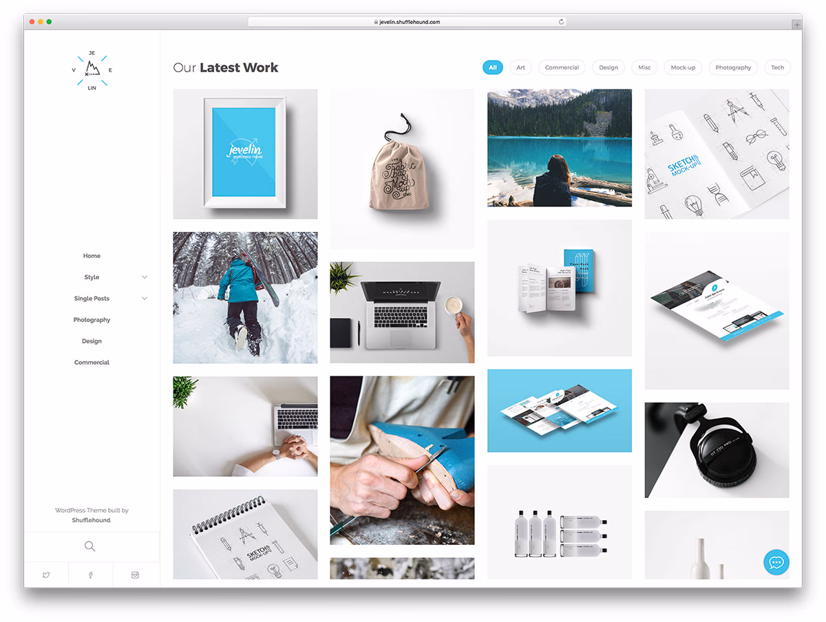 Portfolio WordPress Themes