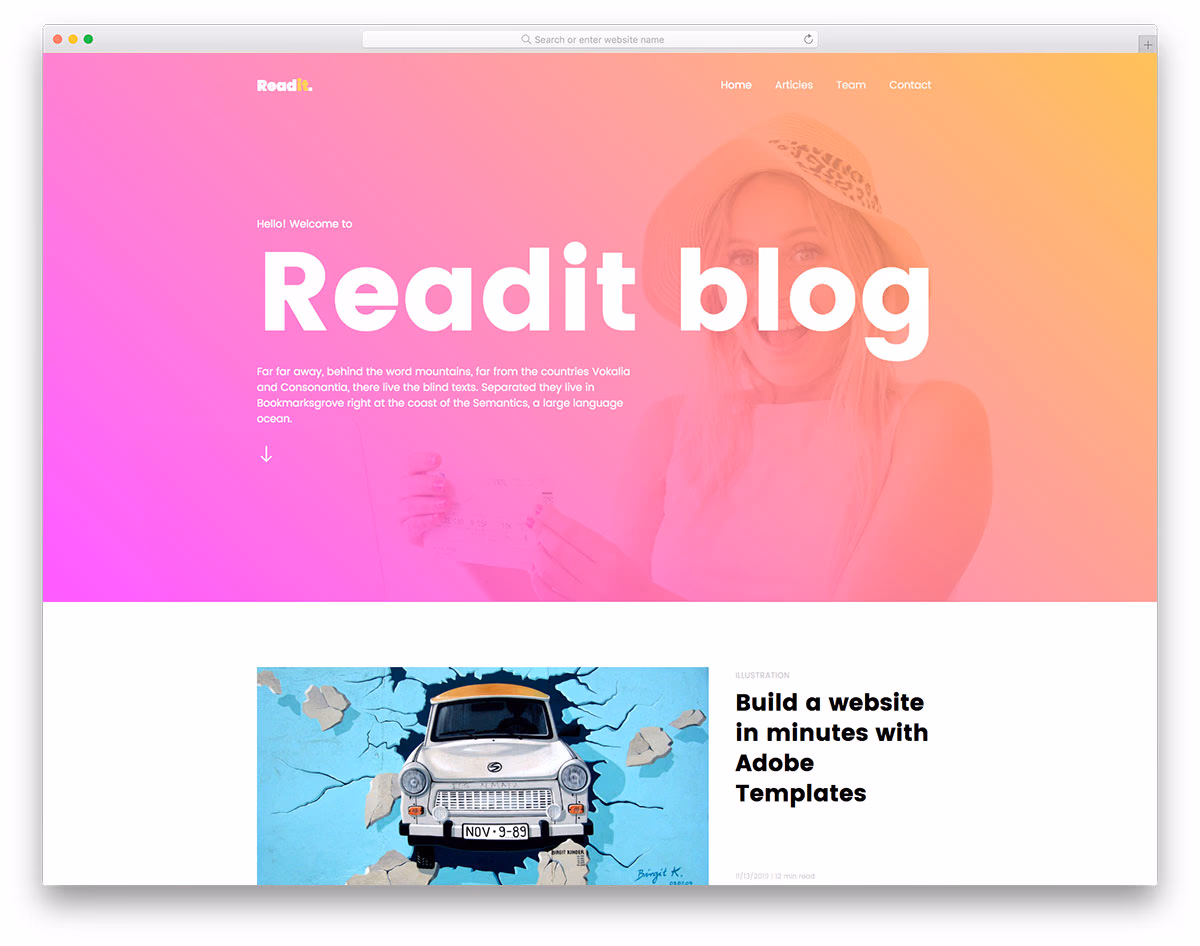 Readit Blog