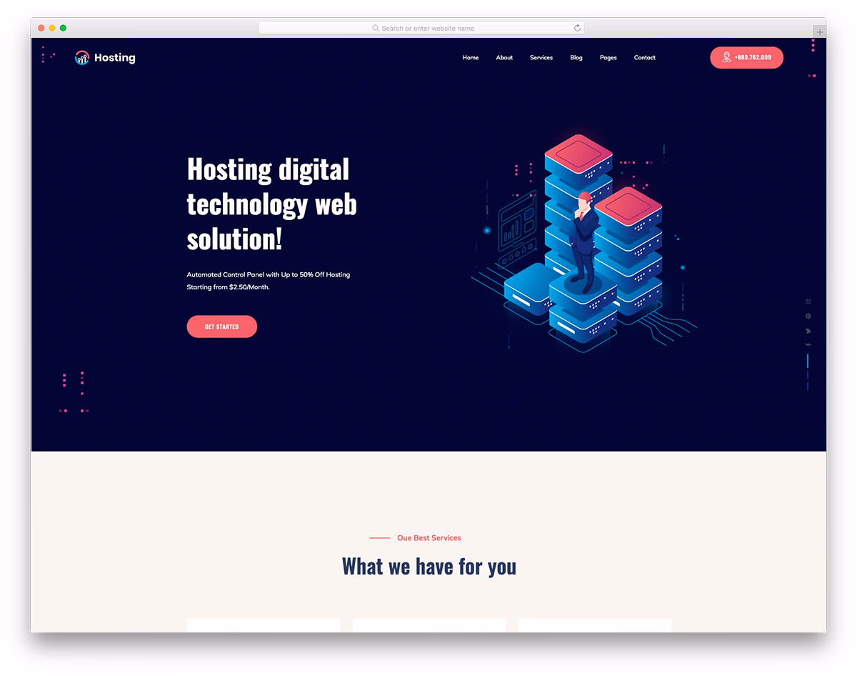 WebHostingService