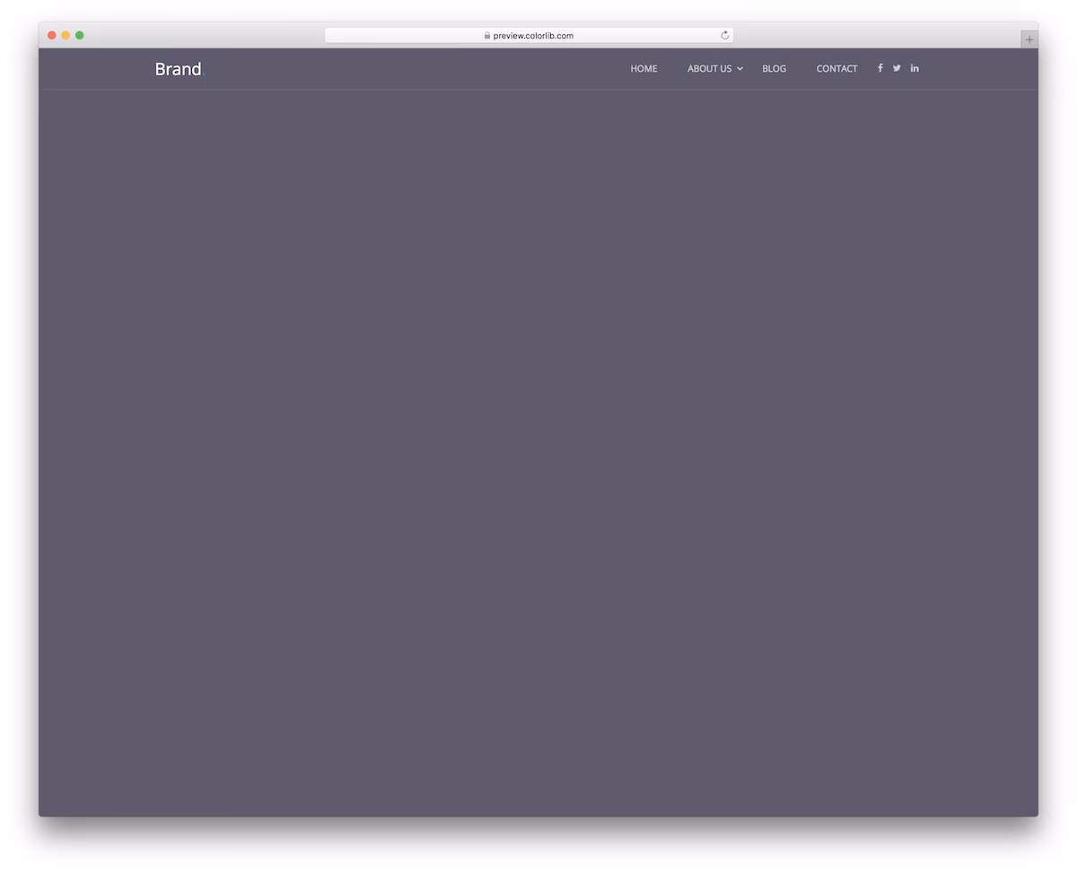Website Menu V01